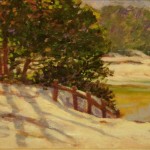 Glen Rose Winter - Oil on Canvas 9x12 $435