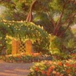 Oval Rose Garden Arch