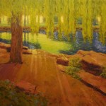 Willow Light - Oil on Canvas 30x40 $1,900